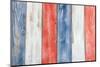 Stressed Wooden Boards Painted Red, White and Blue for Patriotic Concept of United States of Americ-tab62-Mounted Photographic Print