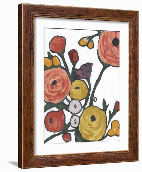 Stretching Blooms II-Annie Warren-Framed Art Print