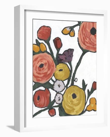 Stretching Blooms II-Annie Warren-Framed Art Print