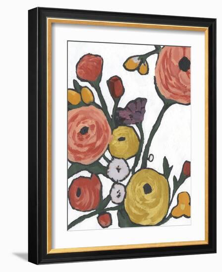 Stretching Blooms II-Annie Warren-Framed Art Print