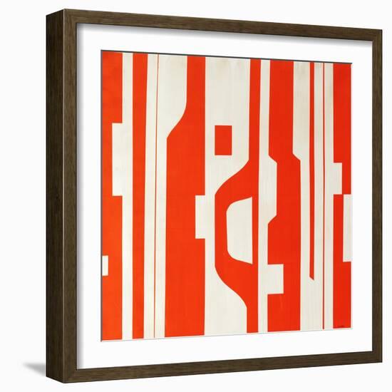 Striate-Tony Wire-Framed Giclee Print