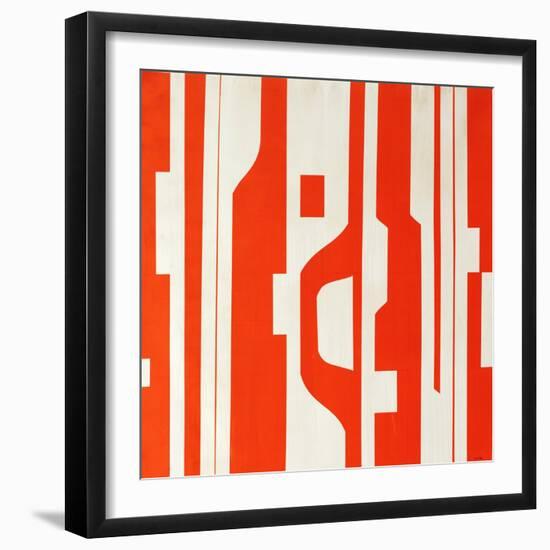 Striate-Tony Wire-Framed Giclee Print