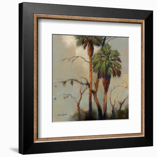 Stricktly Palms 10-Rick Novak-Framed Art Print