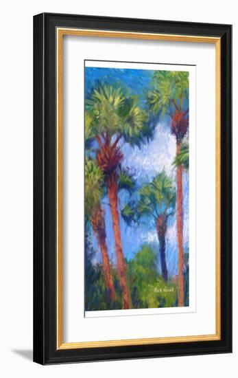 Strictly Palms 08-Rick Novak-Framed Art Print