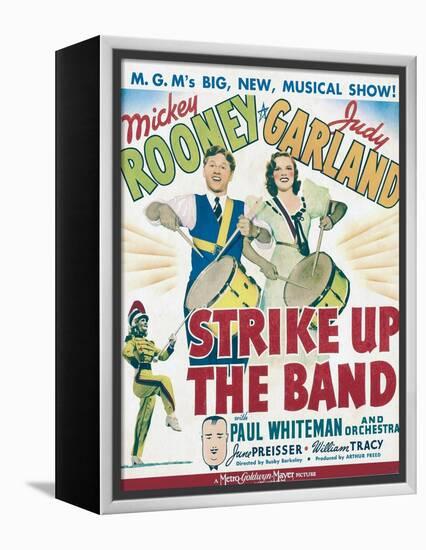 Strike Up the Band, 1940-null-Framed Stretched Canvas