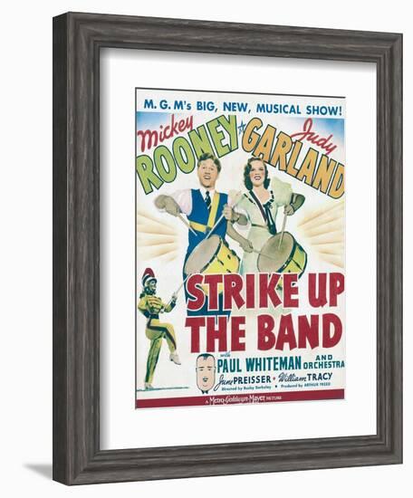 Strike Up the Band, 1940-null-Framed Art Print