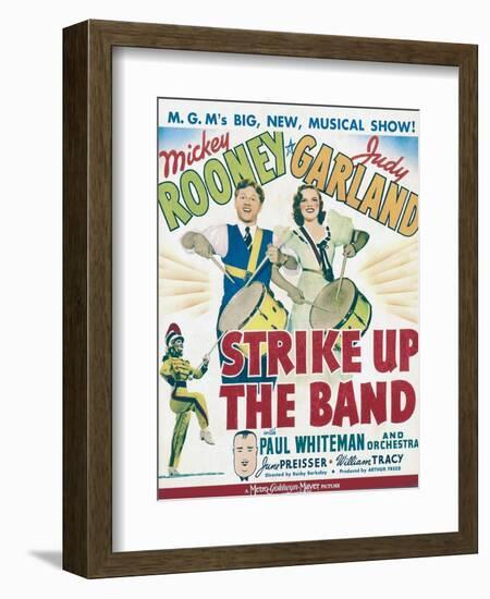 Strike Up the Band, 1940-null-Framed Art Print