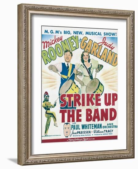 Strike Up the Band, 1940-null-Framed Art Print