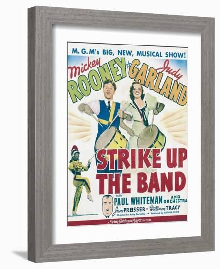 Strike Up the Band, 1940-null-Framed Art Print