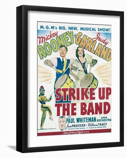 Strike Up the Band, 1940-null-Framed Art Print