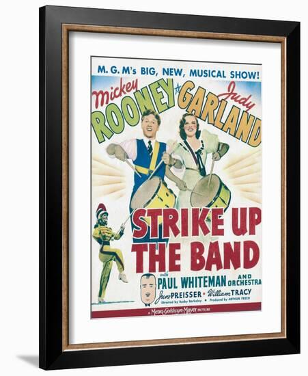 Strike Up the Band, 1940-null-Framed Art Print