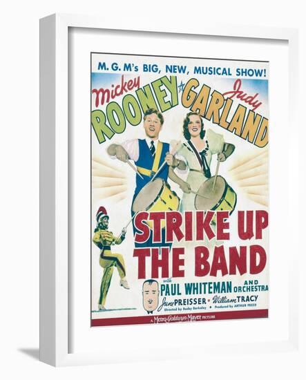 Strike Up the Band, 1940-null-Framed Art Print