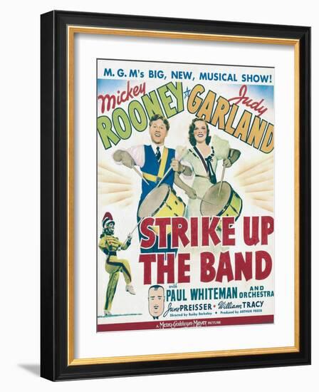 Strike Up the Band, 1940-null-Framed Art Print