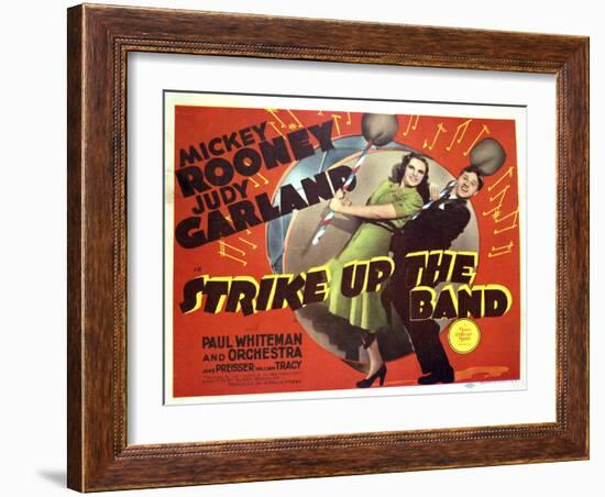 Strike Up the Band - Lobby Card Reproduction-null-Framed Photo