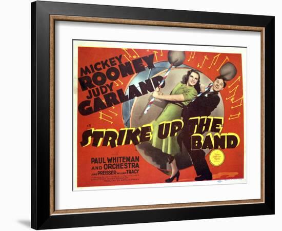 Strike Up the Band - Lobby Card Reproduction-null-Framed Photo