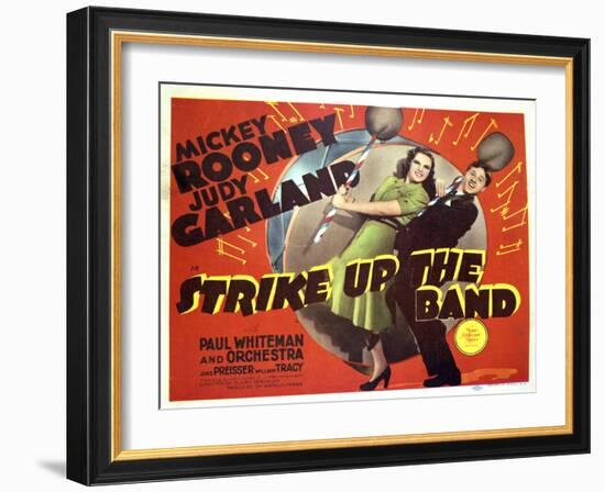 Strike Up the Band - Lobby Card Reproduction-null-Framed Photo