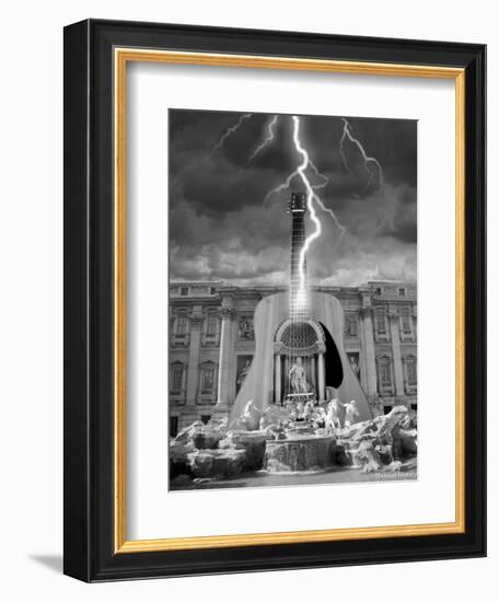 Striking a Chord-Thomas Barbey-Framed Giclee Print