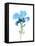 Striking Blue Iris I-Jacob Green-Framed Stretched Canvas