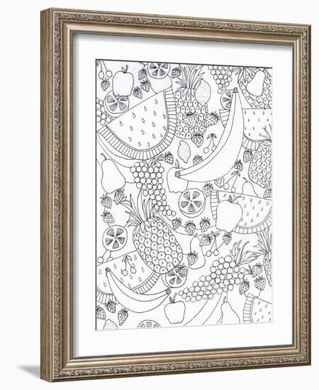 String Fruit-Pam Varacek-Framed Art Print