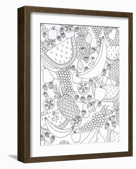 String Fruit-Pam Varacek-Framed Art Print