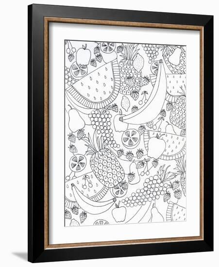 String Fruit-Pam Varacek-Framed Art Print