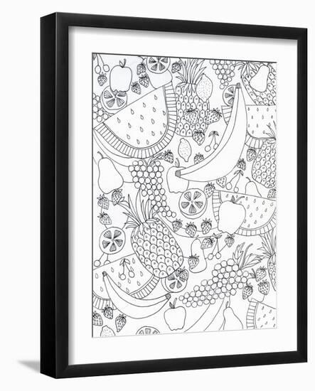 String Fruit-Pam Varacek-Framed Art Print