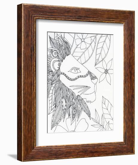 String Lion-Pam Varacek-Framed Premium Giclee Print