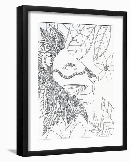 String Lion-Pam Varacek-Framed Art Print