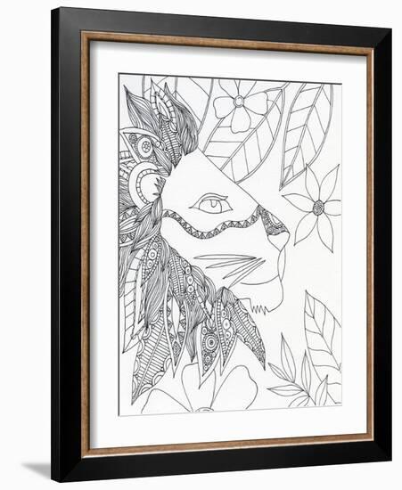 String Lion-Pam Varacek-Framed Art Print