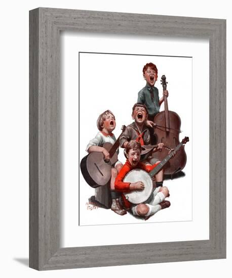 "String Quartet,"January 20, 1923-Alan Foster-Framed Giclee Print