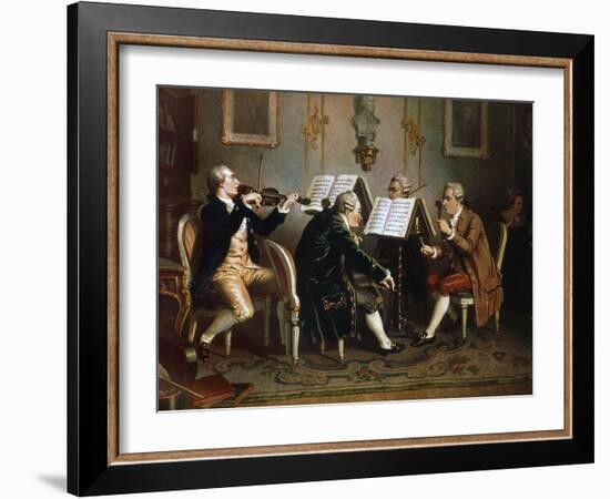 String Quartet-null-Framed Giclee Print