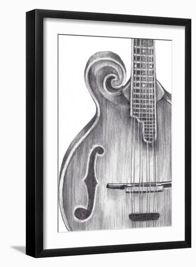 Stringed Instrument Study II-Ethan Harper-Framed Art Print