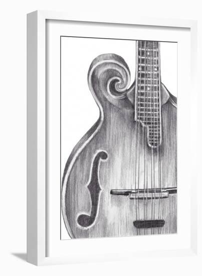 Stringed Instrument Study II-Ethan Harper-Framed Art Print