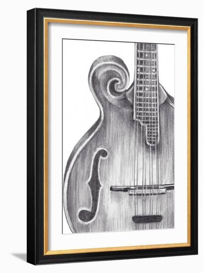 Stringed Instrument Study II-Ethan Harper-Framed Art Print