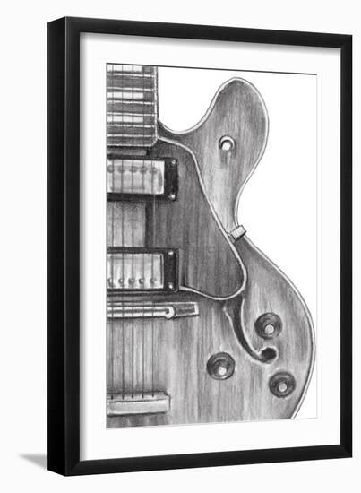 Stringed Instrument Study IV-Ethan Harper-Framed Art Print