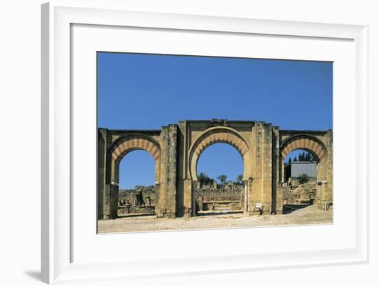 Strings of Building-null-Framed Giclee Print