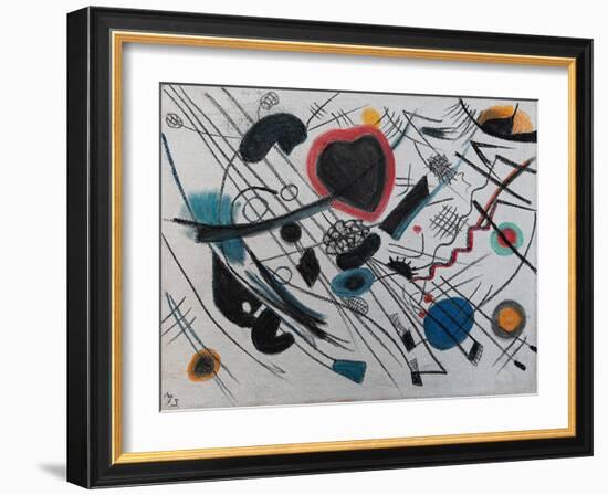 Strings of my heart,  pastel-Margo Starkey-Framed Giclee Print