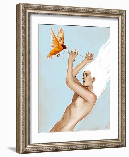 Strings-Alexander Grahovsky-Framed Art Print