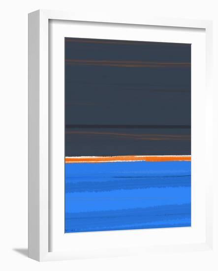 Stripe Orange-NaxArt-Framed Art Print