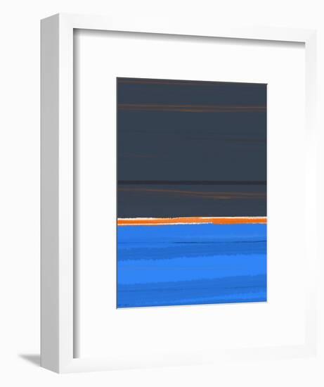 Stripe Orange-NaxArt-Framed Art Print