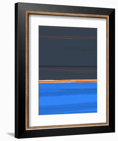 Stripe Orange-NaxArt-Framed Art Print