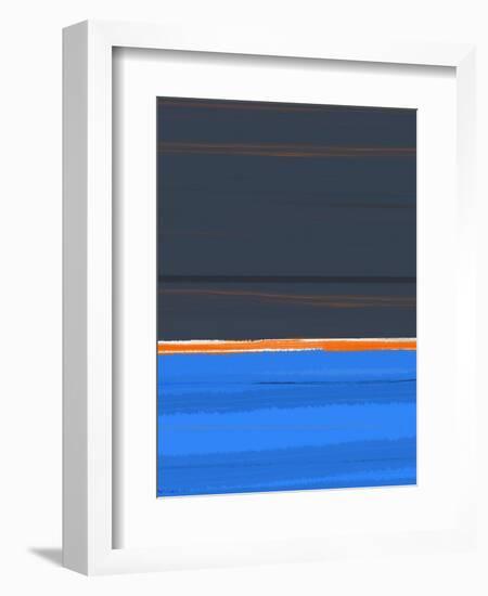 Stripe Orange-NaxArt-Framed Art Print