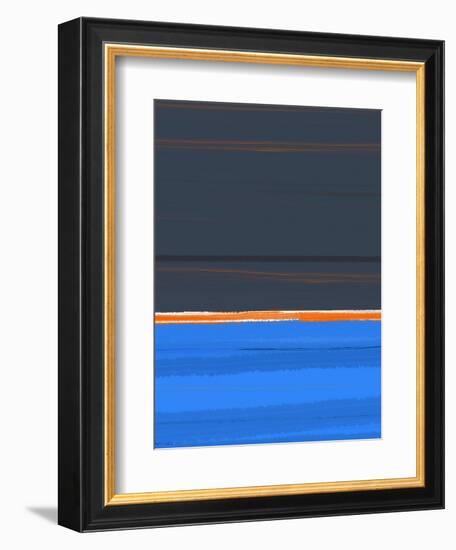 Stripe Orange-NaxArt-Framed Art Print