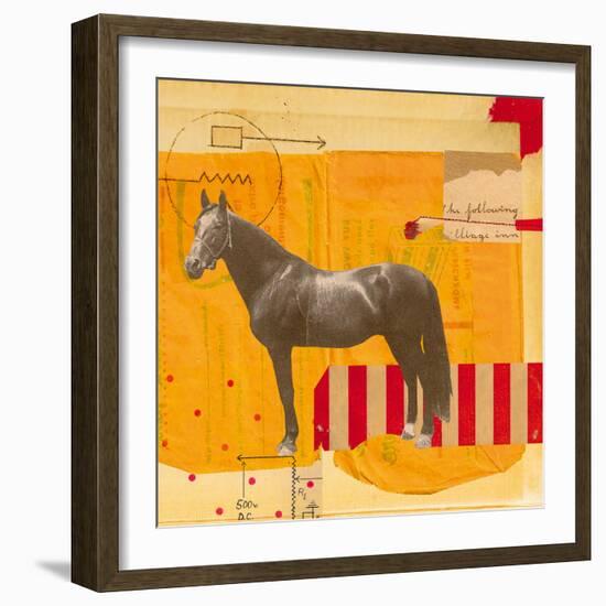 Stripe-Danielle Hession-Framed Giclee Print