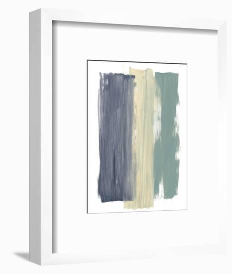 Striped Abstract-Bronwyn Baker-Framed Art Print