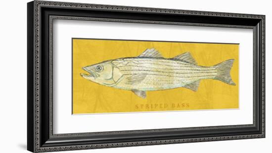 Striped Bass-John Golden-Framed Art Print