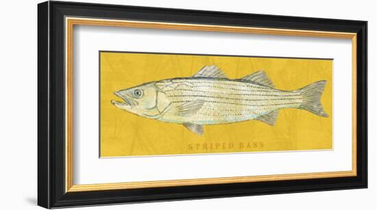 Striped Bass-John Golden-Framed Art Print