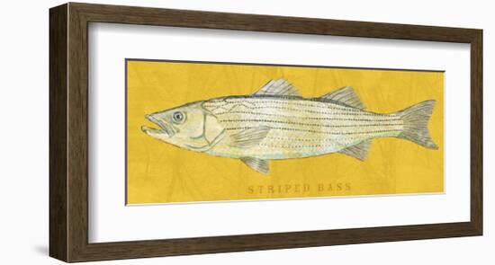 Striped Bass-John Golden-Framed Art Print