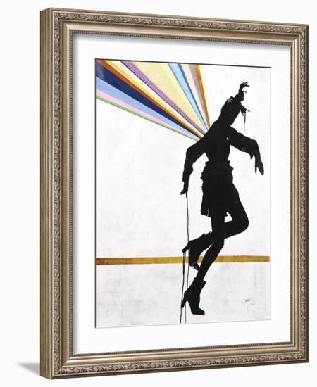 Striped Flight-Clayton Rabo-Framed Giclee Print