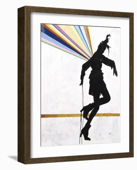 Striped Flight-Clayton Rabo-Framed Giclee Print